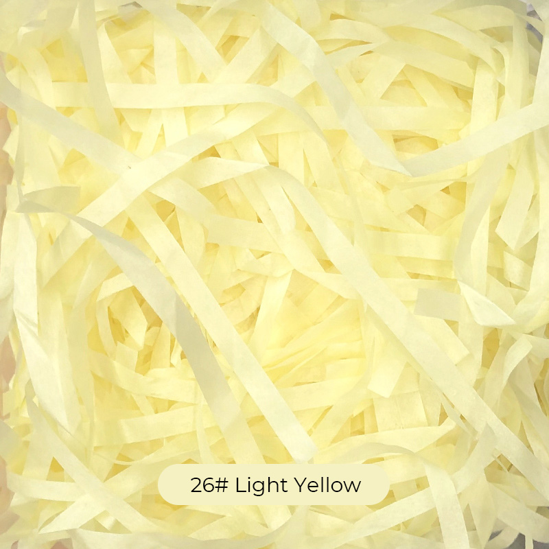 Monochromatic Raffia Paper Shreds