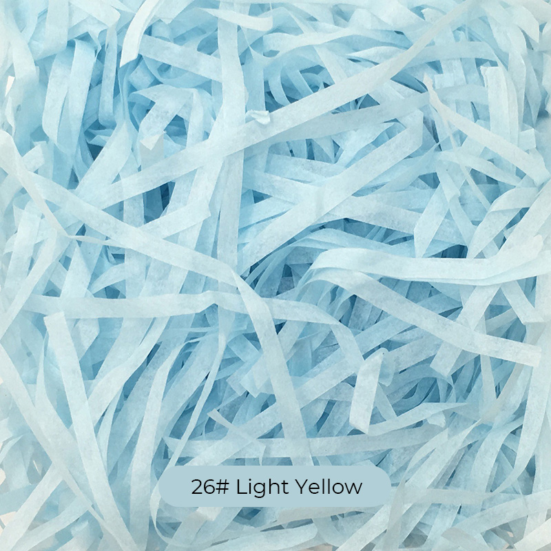 Monochromatic Raffia Paper Shreds