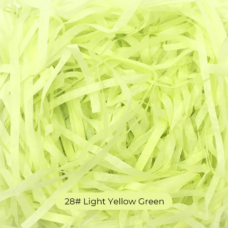 Monochromatic Raffia Paper Shreds