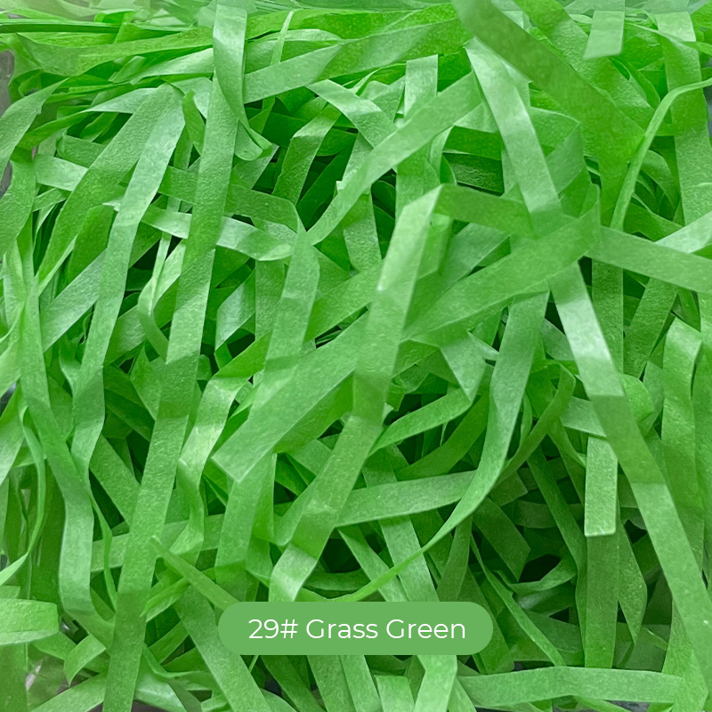Monochromatic Raffia Paper Shreds