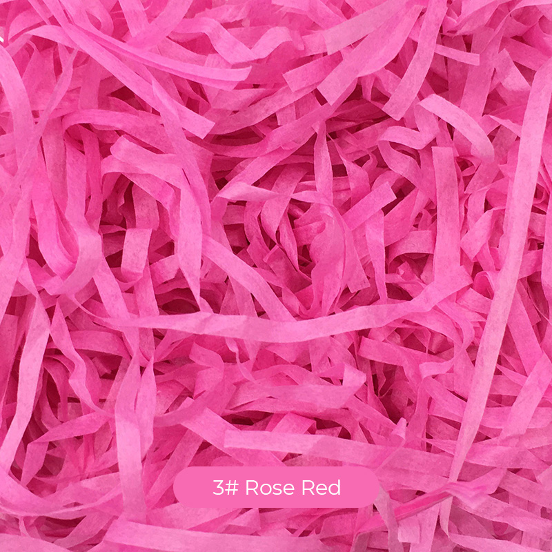 Monochromatic Raffia Paper Shreds