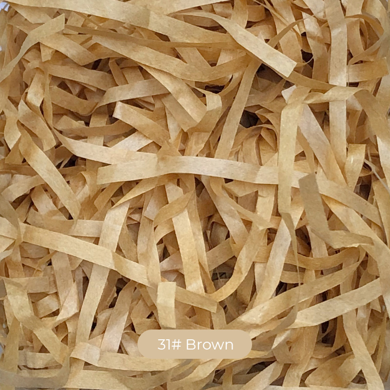 Monochromatic Raffia Paper Shreds