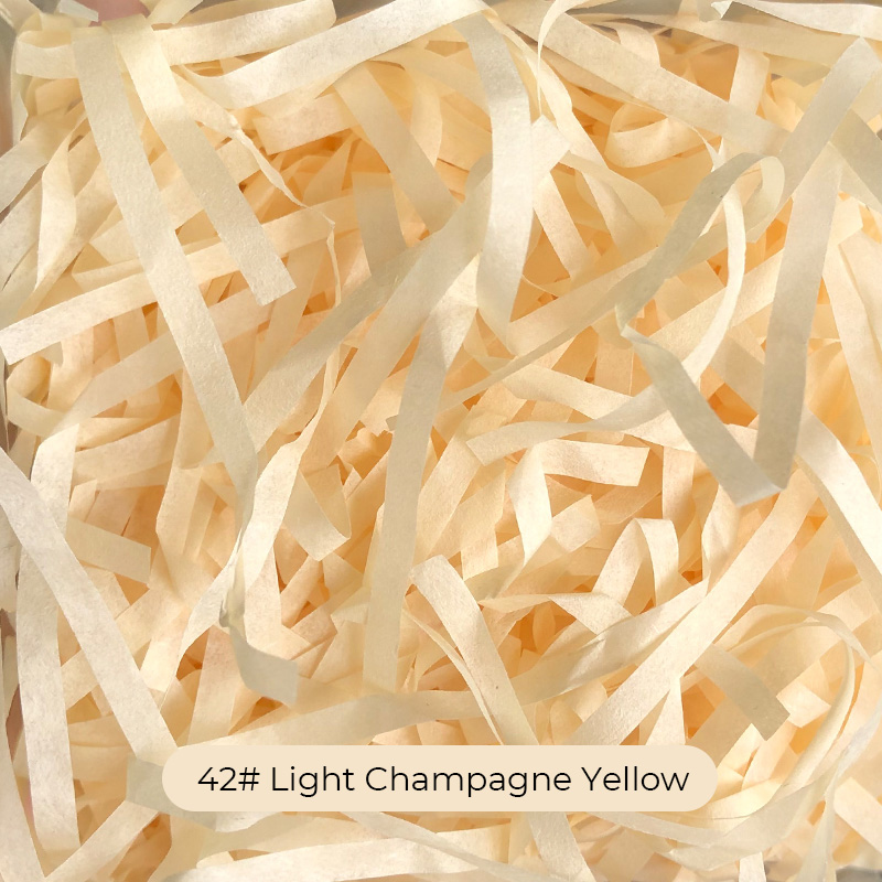 Monochromatic Raffia Paper Shreds