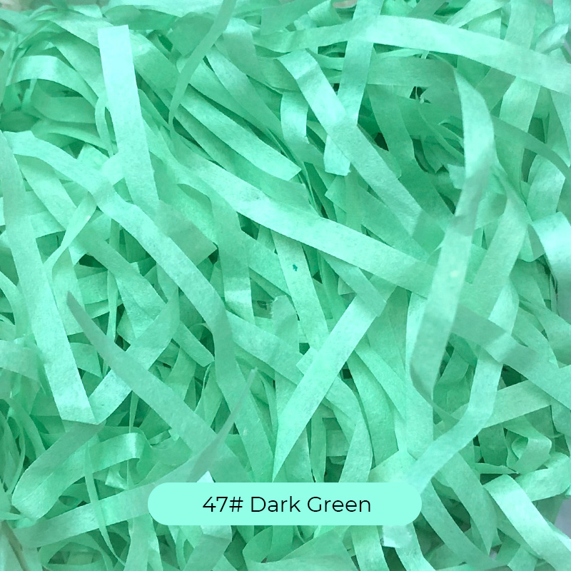 Monochromatic Raffia Paper Shreds