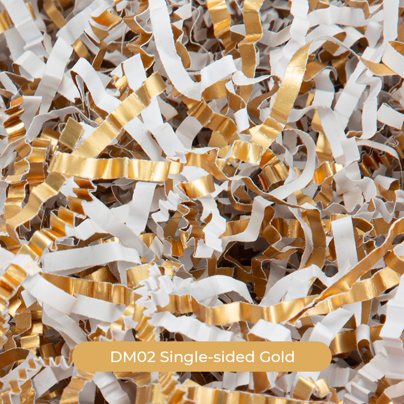 Standard Crinkled Single-Color Raffia Paper Shreds
