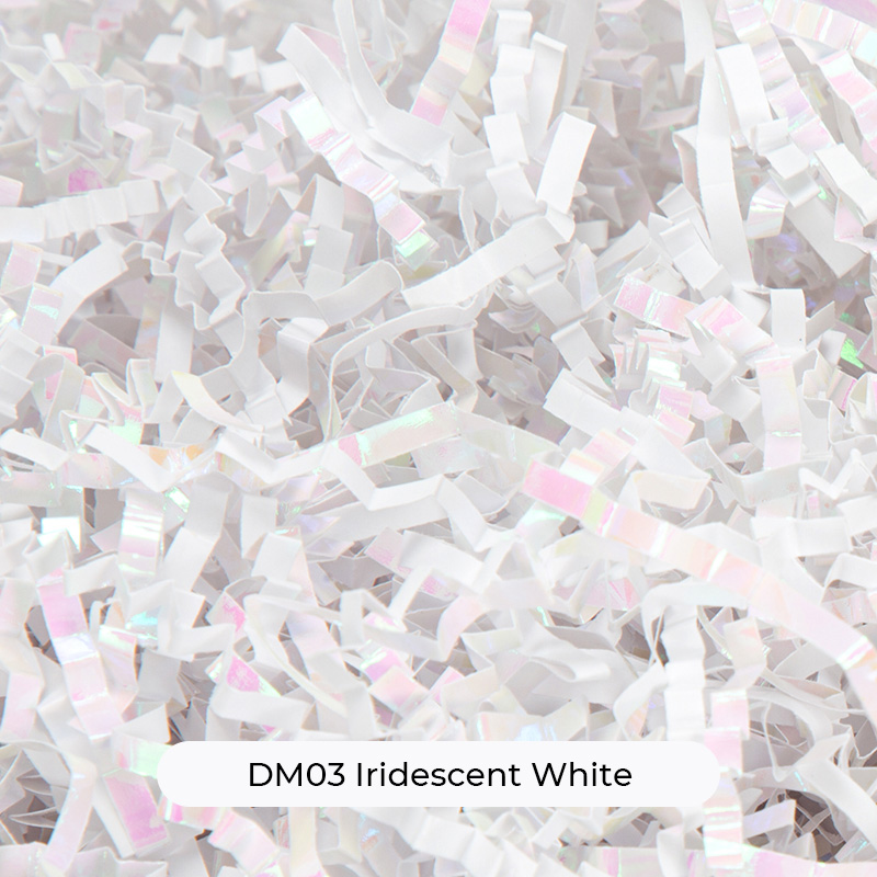Standard Crinkled Single-Color Raffia Paper Shreds