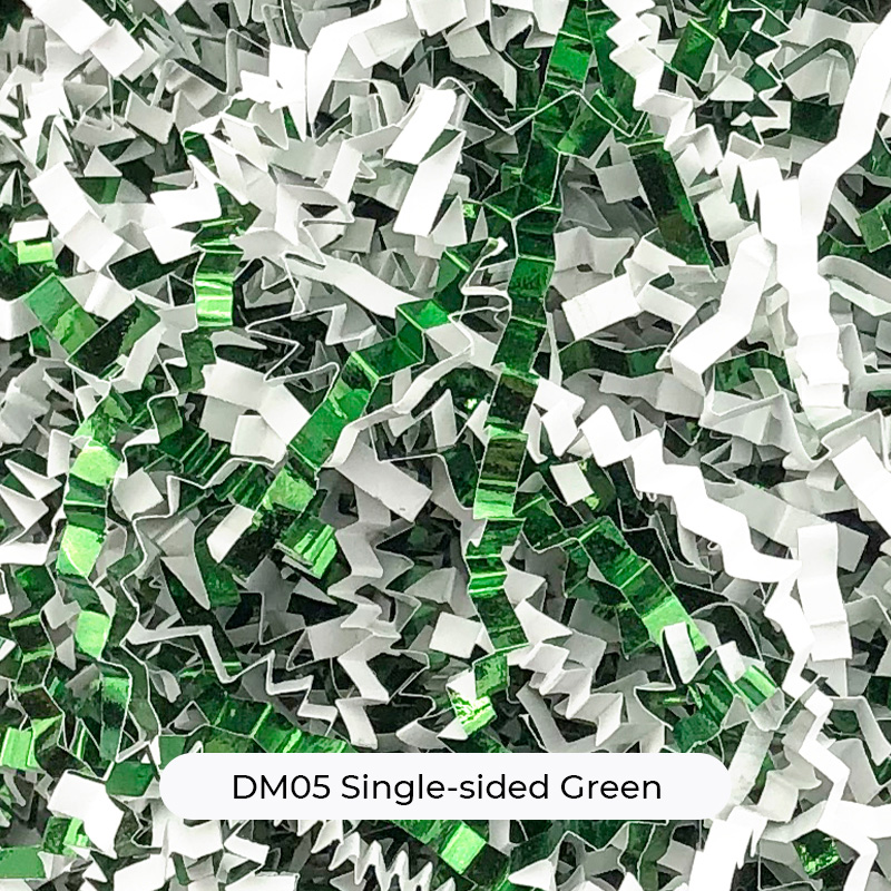 Standard Crinkled Single-Color Raffia Paper Shreds