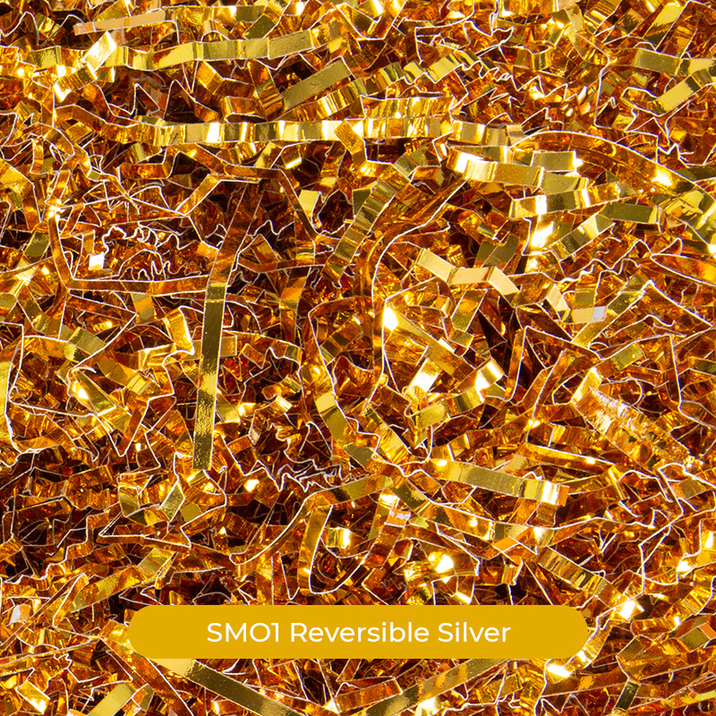 Standard Crinkled Single-Color Raffia Paper Shreds