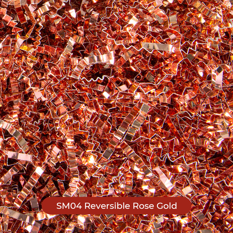 Standard Crinkled Single-Color Raffia Paper Shreds