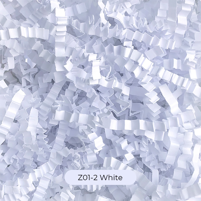 Standard Crinkled Single-Color Raffia Paper Shreds