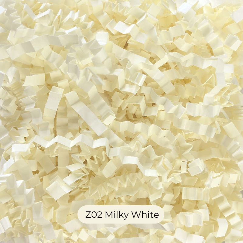 Standard Crinkled Single-Color Raffia Paper Shreds