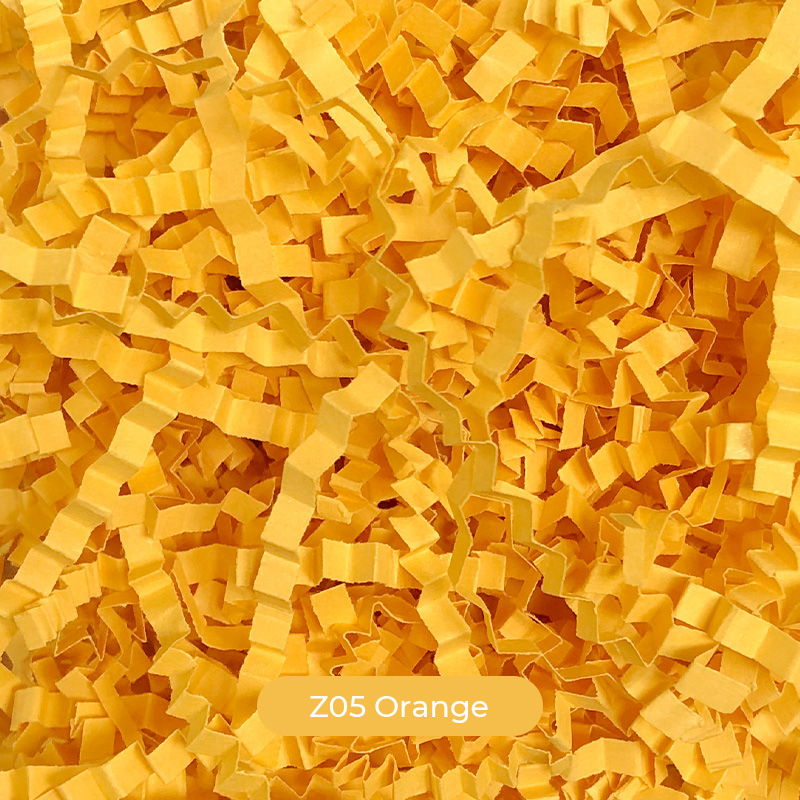 Standard Crinkled Single-Color Raffia Paper Shreds