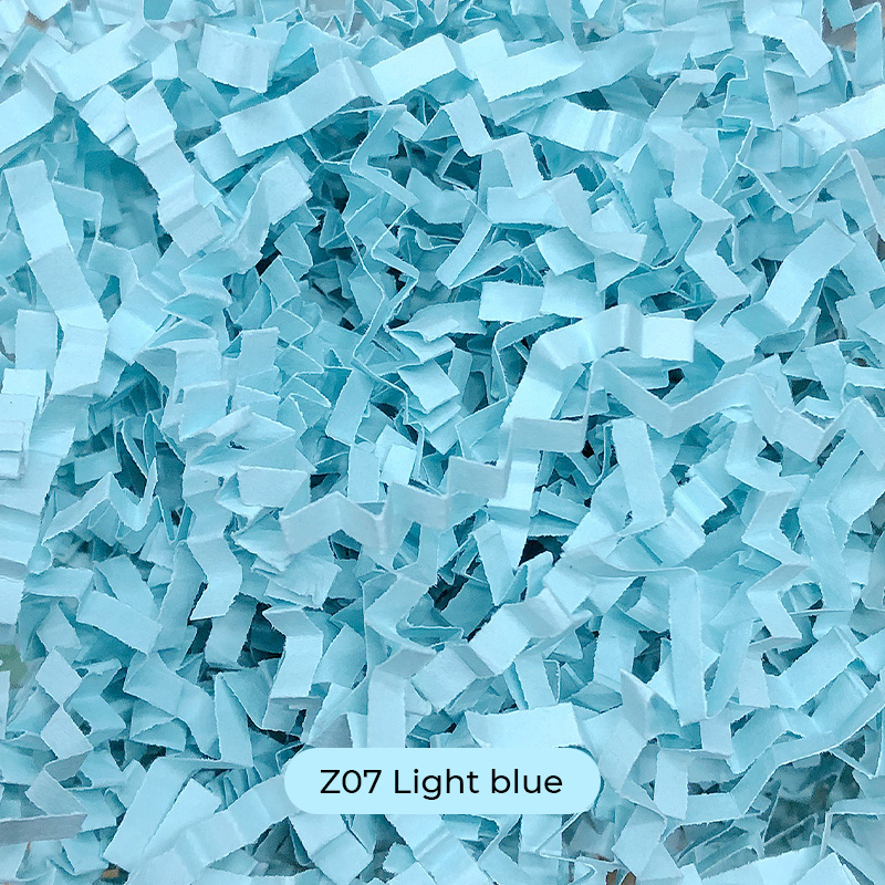 Standard Crinkled Single-Color Raffia Paper Shreds