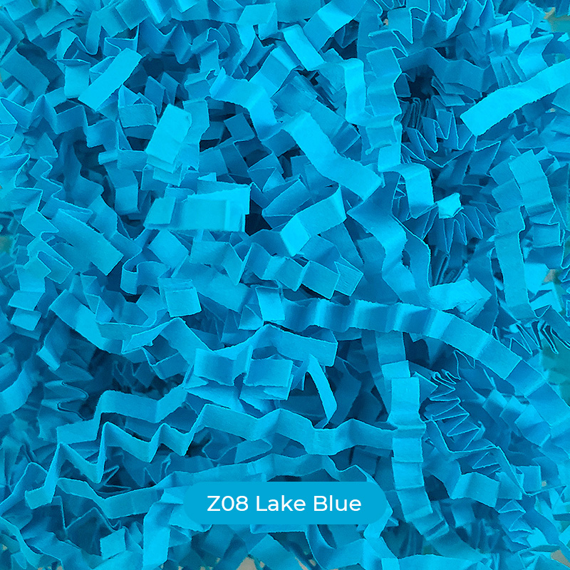 Standard Crinkled Single-Color Raffia Paper Shreds