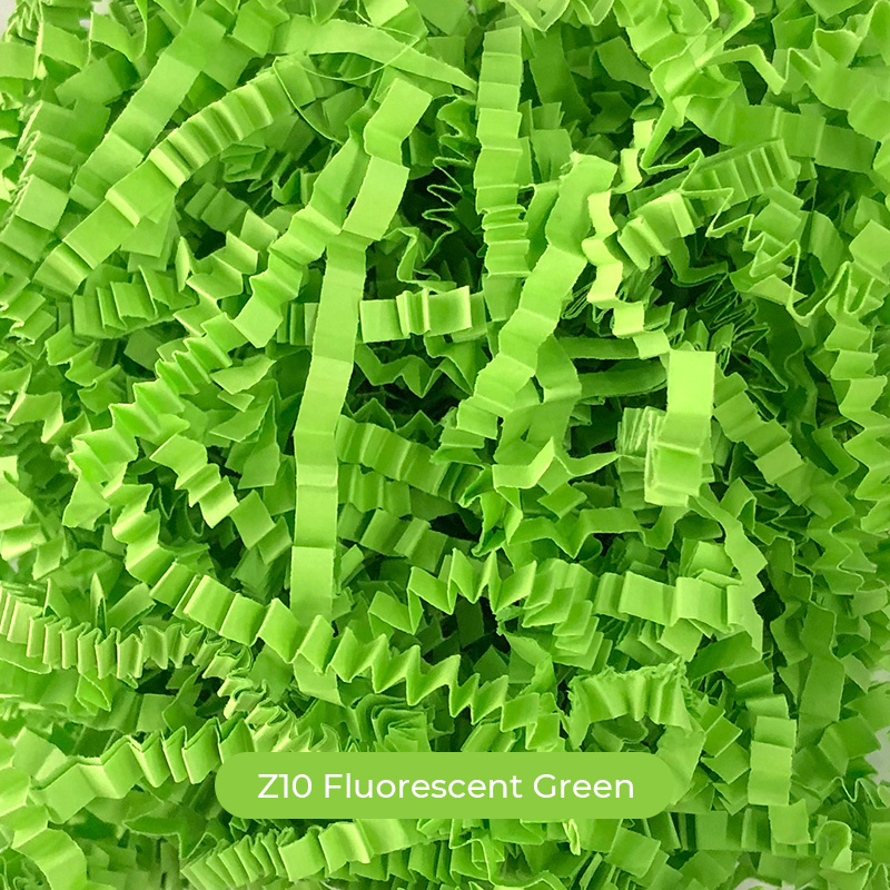 Standard Crinkled Single-Color Raffia Paper Shreds