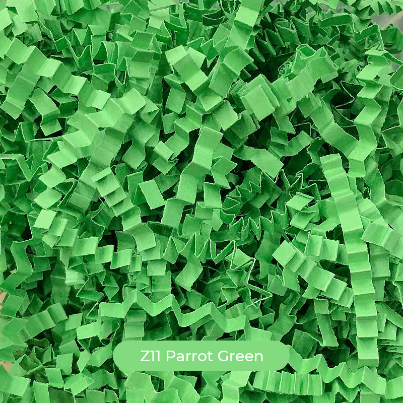 Standard Crinkled Single-Color Raffia Paper Shreds