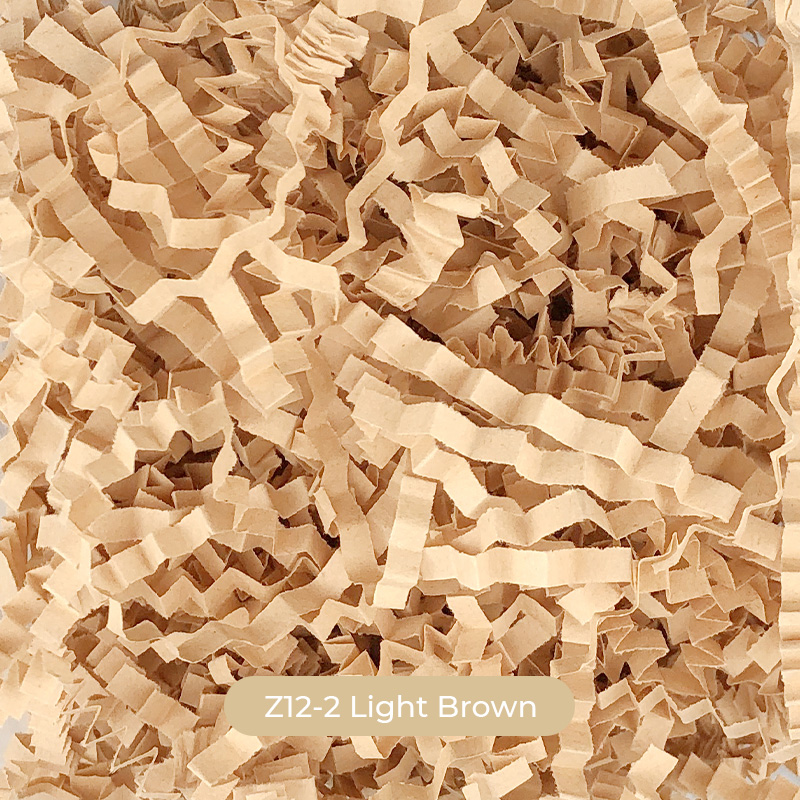 Standard Crinkled Single-Color Raffia Paper Shreds