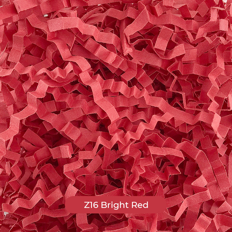 Standard Crinkled Single-Color Raffia Paper Shreds