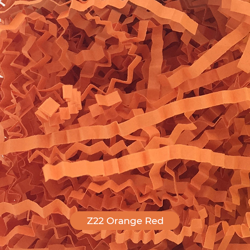 Standard Crinkled Single-Color Raffia Paper Shreds