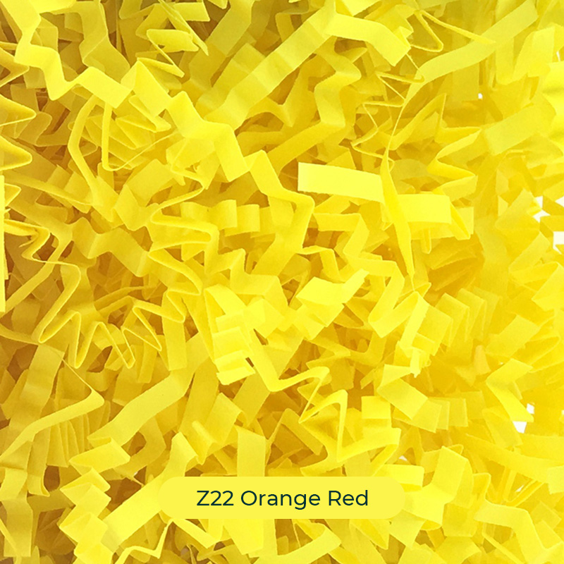 Standard Crinkled Single-Color Raffia Paper Shreds