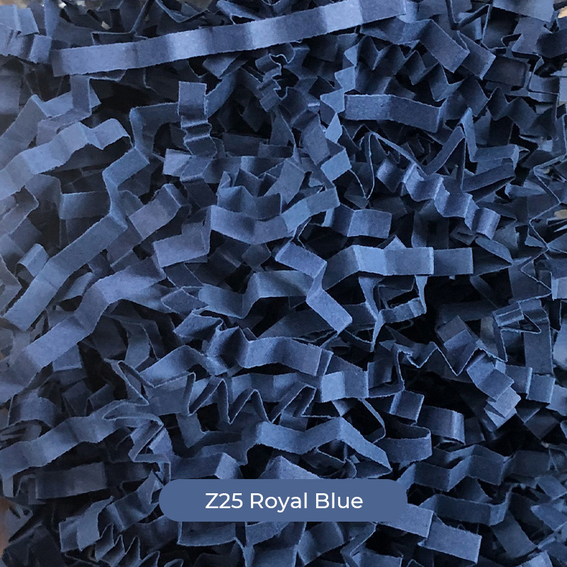 Standard Crinkled Single-Color Raffia Paper Shreds