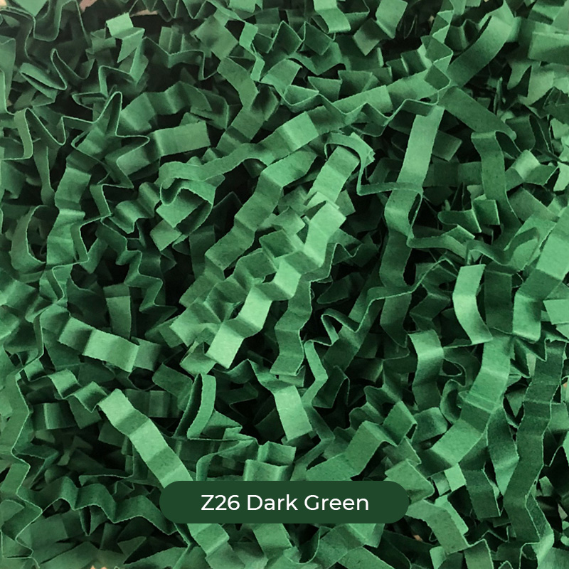 Standard Crinkled Single-Color Raffia Paper Shreds