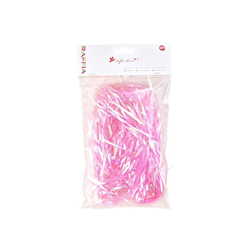 Solid color with iridescent thread packaging