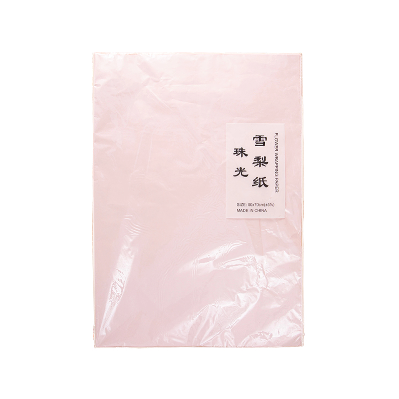 Pearlescent Snow Pear Packaging Pape
