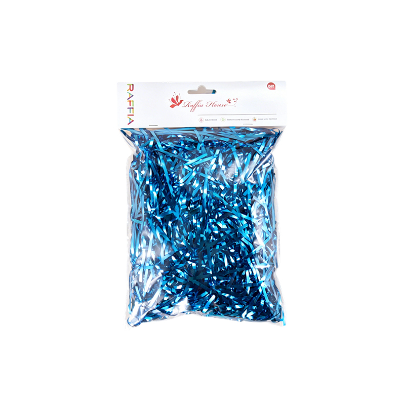 Solid metallic yarn packaging