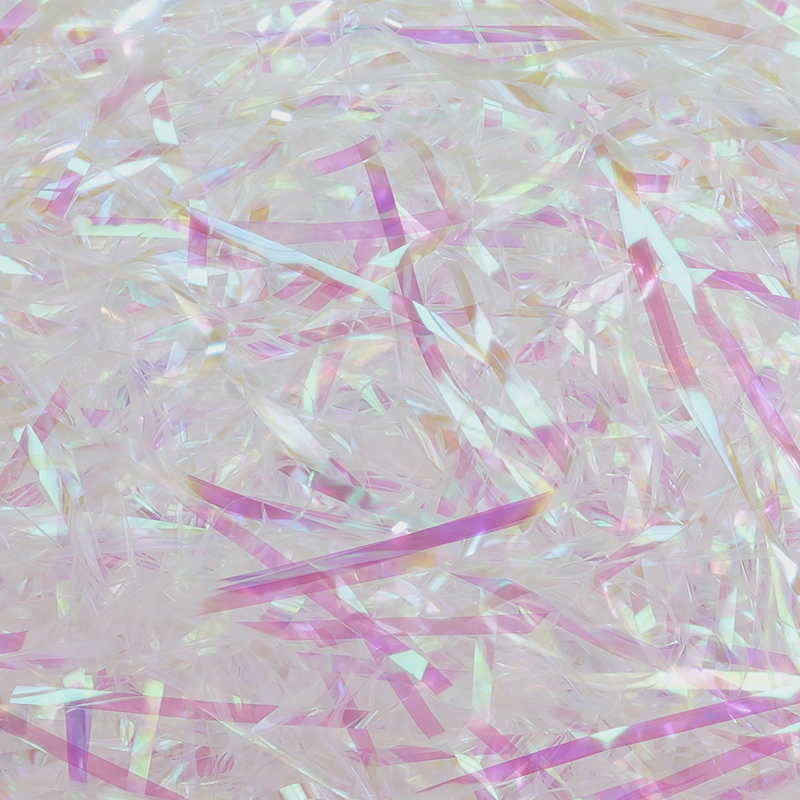 Holographic PET Raffia Decorative Raffia Filler