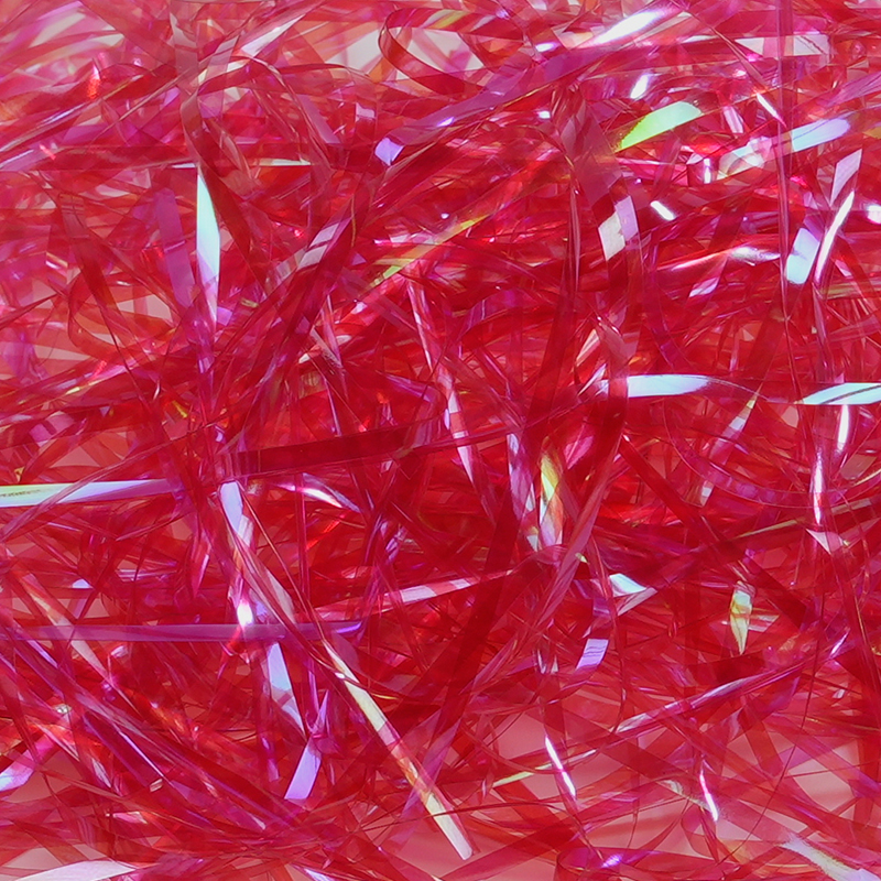 Holographic PET Raffia Decorative Raffia Filler