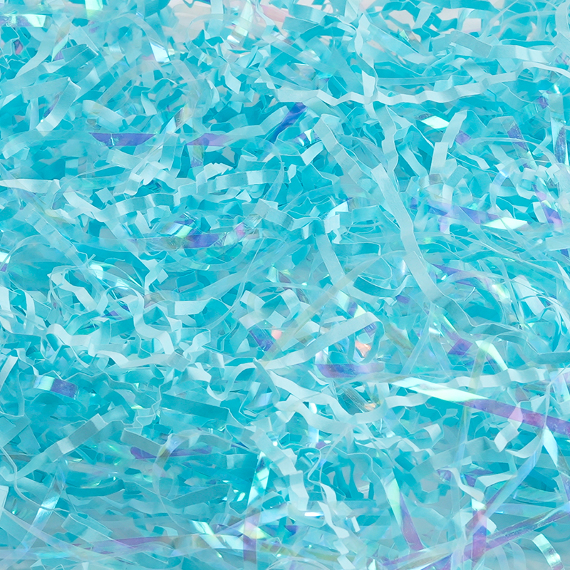 Holographic PET Raffia Decorative Raffia Filler