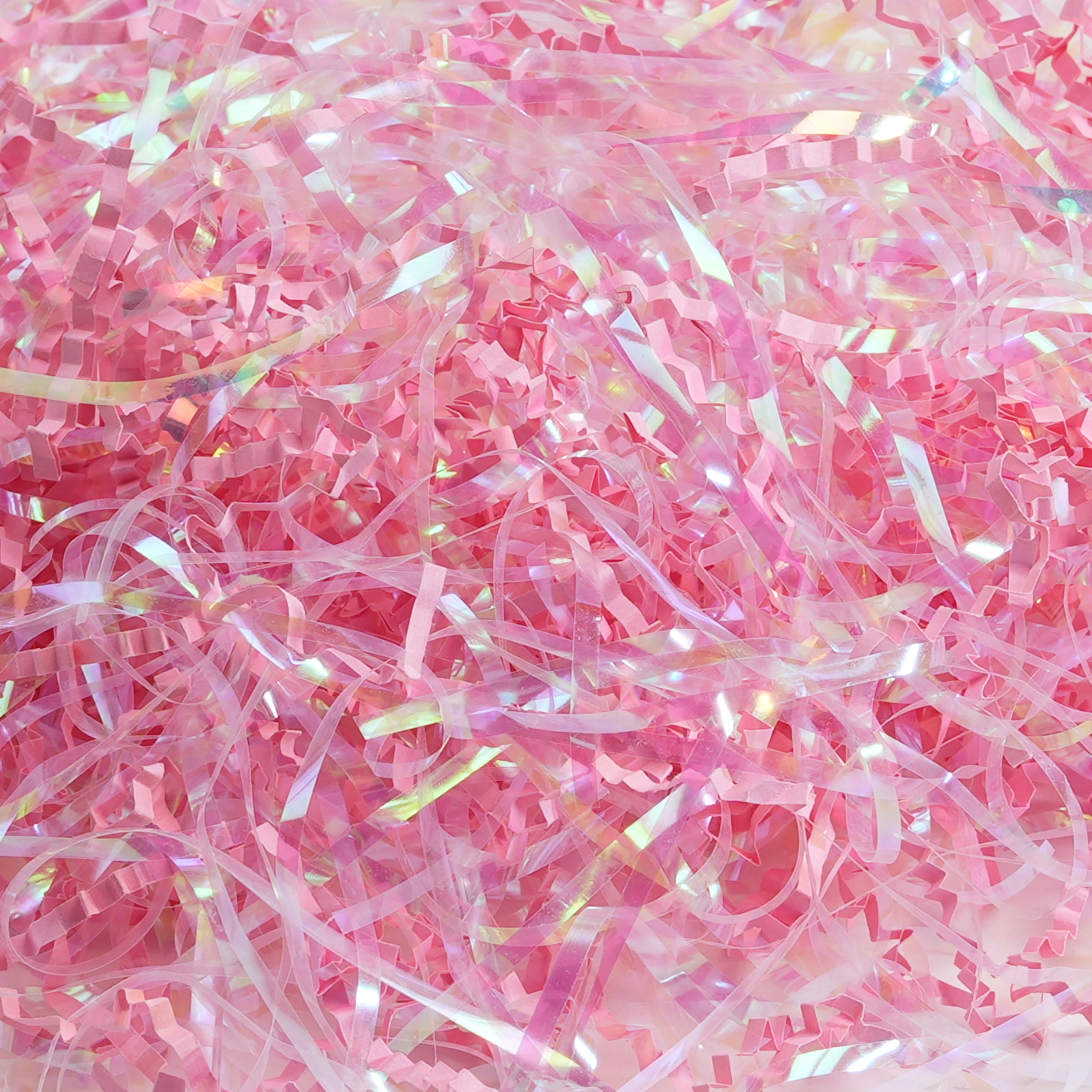 Holographic PET Raffia Decorative Raffia Filler