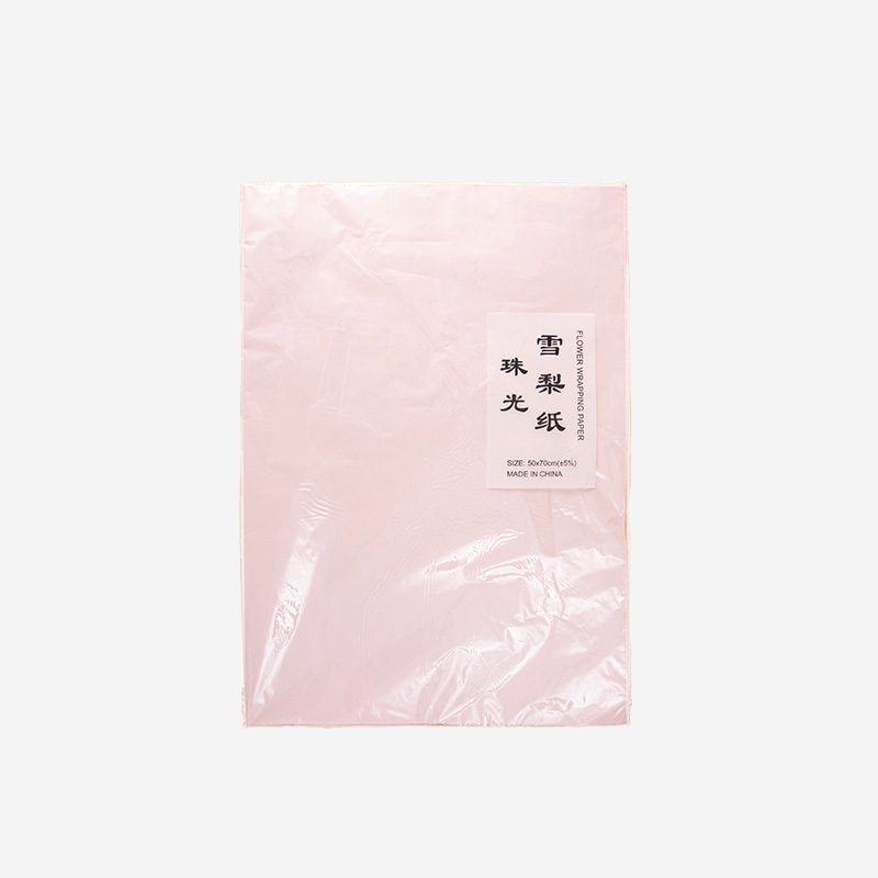 Pearlescent Snow Pear Packaging Pape