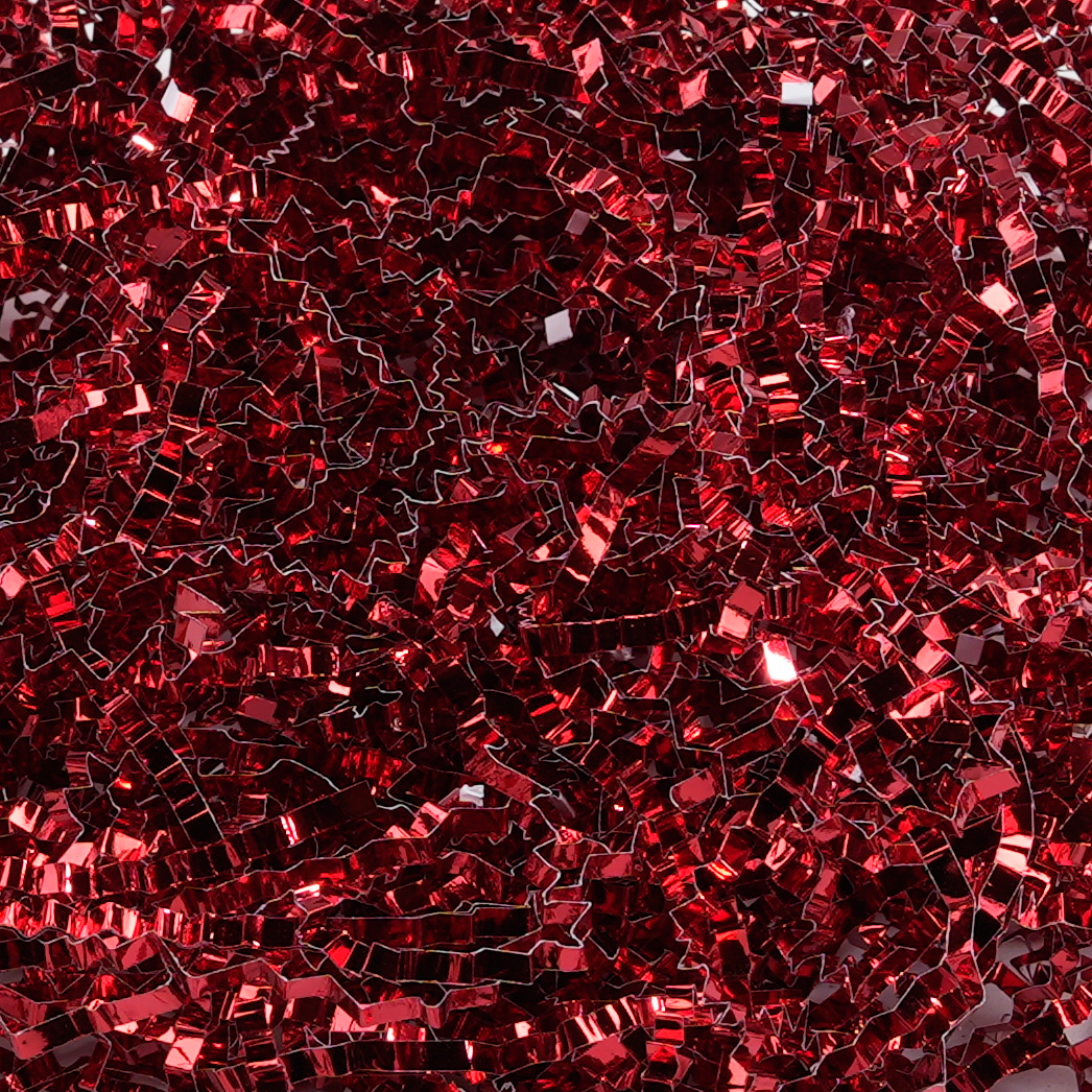 Crinkled Metallic Raffia Shreds