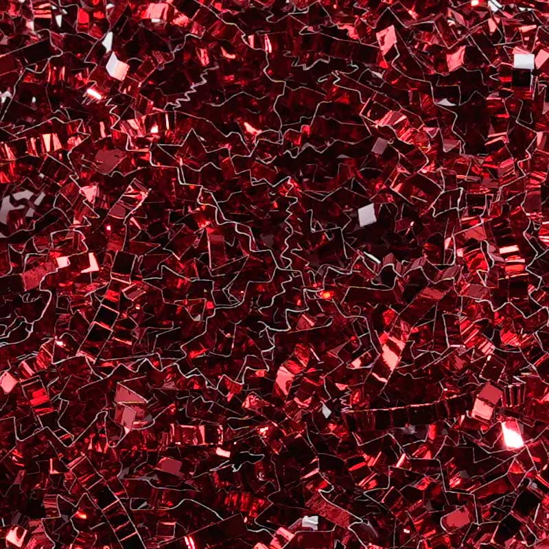 Crinkled Metallic Raffia Shreds