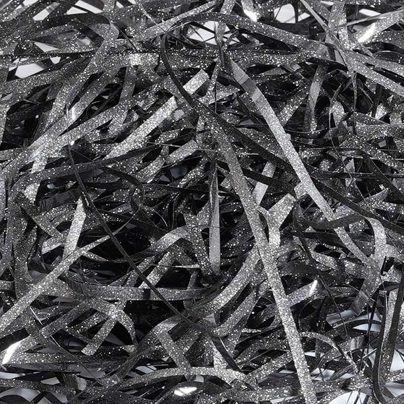 Metallic Glitter PET Raffia Fiber